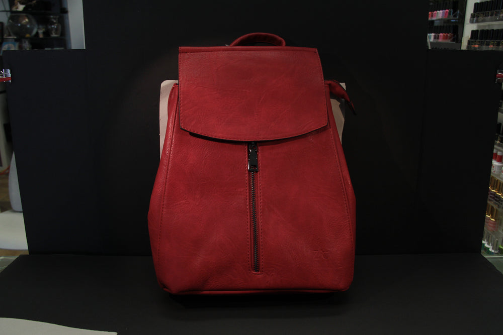 Zac - Sac à dos avec rabat et zip frontal