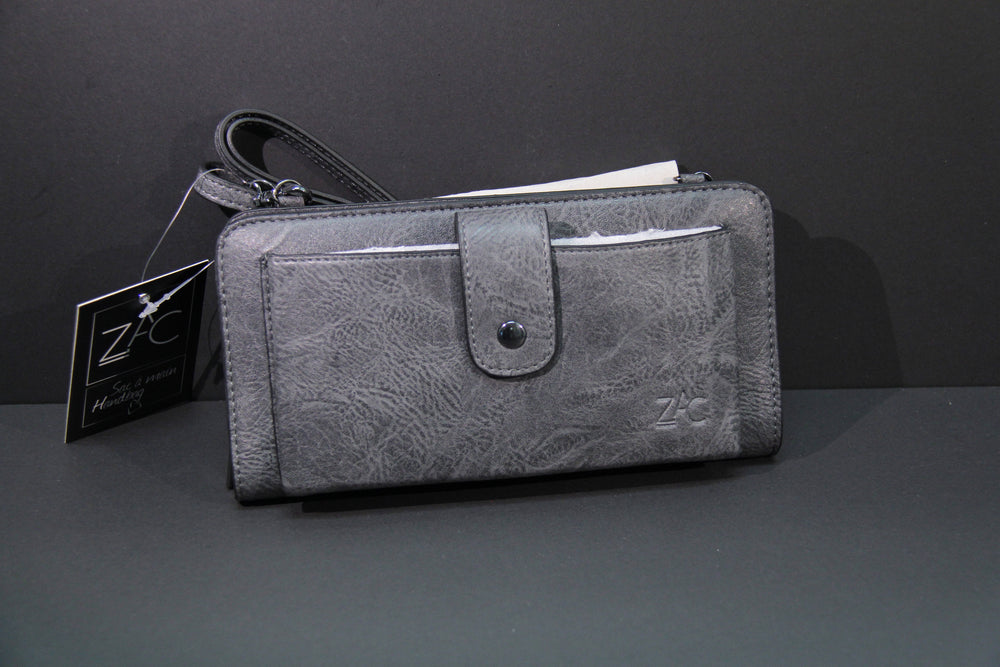 
                  
                    Charger l&amp;#39;image dans la galerie, Zac - Portefeuille avec pochette cellulaire avant et bandoulière
                  
                