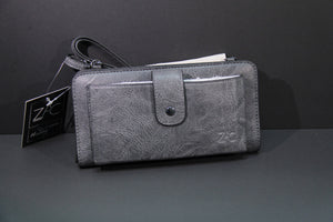 
                  
                    Charger l&amp;#39;image dans la galerie, Zac - Portefeuille avec pochette cellulaire avant et bandoulière
                  
                