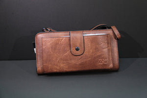 
                  
                    Charger l&amp;#39;image dans la galerie, Zac - Portefeuille avec pochette cellulaire avant et bandoulière
                  
                