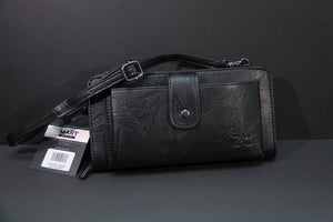 
                  
                    Charger l&amp;#39;image dans la galerie, Zac - Portefeuille avec pochette cellulaire avant et bandoulière
                  
                