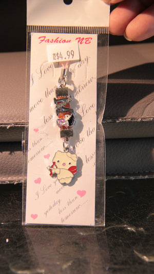 
                  
                    Charger l&amp;#39;image dans la galerie, Porte-clés - Style ceinture avec HelloKitty
                  
                