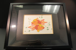 
                  
                    Charger l&amp;#39;image dans la galerie, Quilling - Poisson rouge
                  
                