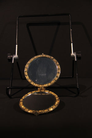 
                  
                    Charger l&amp;#39;image dans la galerie, Miroir brodé - Rond
                  
                